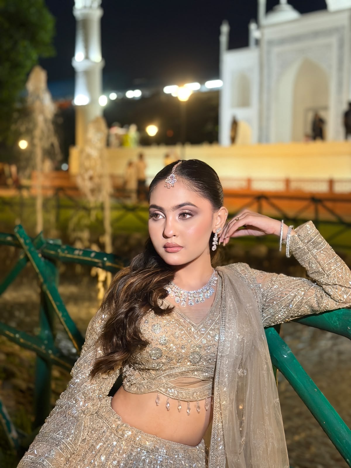 Soft glam makeup with luminous skin by makeup artist Saniya Gaffar in Kolkata