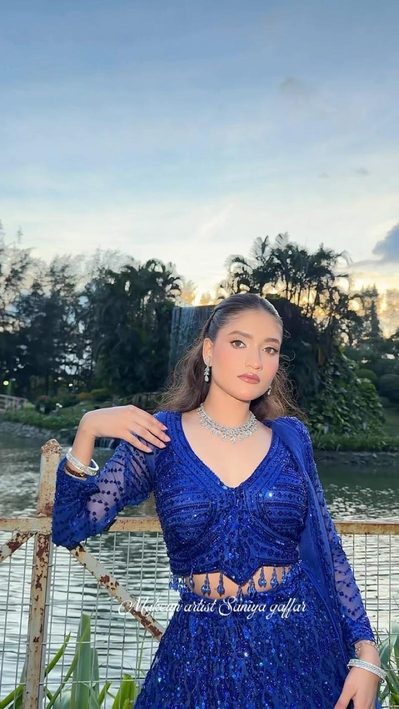 Soft glam luminous skin makeup by Saniya Gaffar